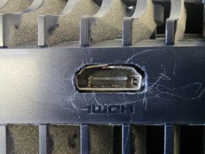 Broken HDMI port on a PlayStation 5 console